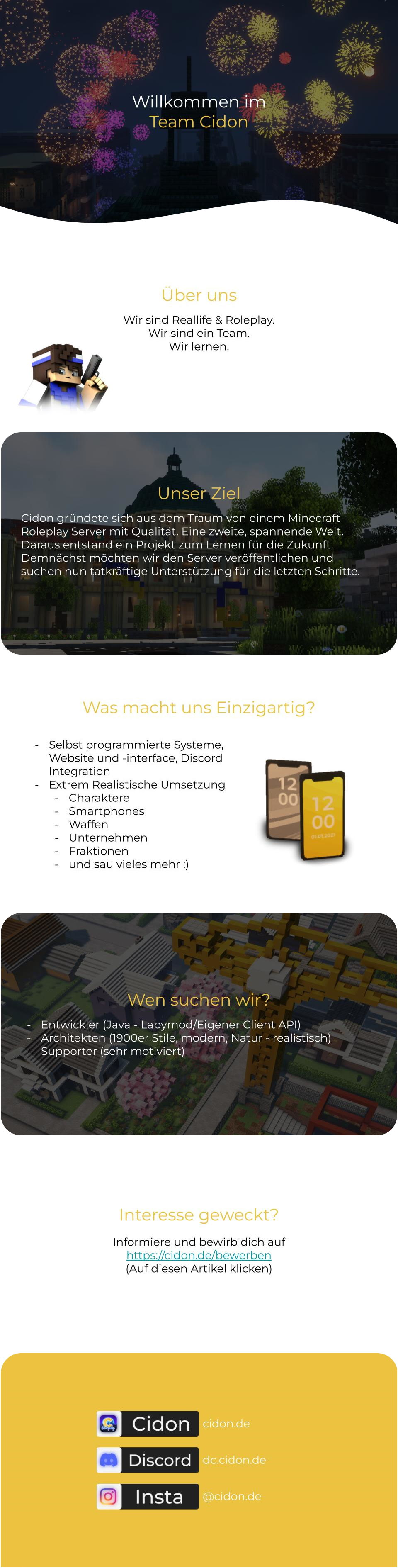 Bewerben