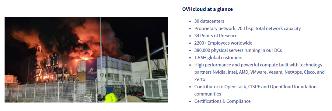 OVHcloud at a glance